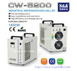 CW-5200 औद्योगिक जल चिलर सीएनसी / लेजर उत्कीर्णन मशीन के लिए