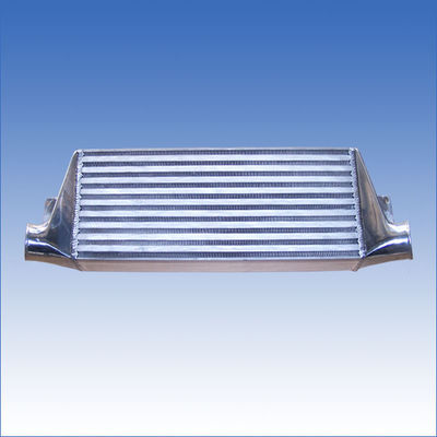 टांकना एल्यूमिनियम finned ट्यूब हीट एक्सचेंजर ऑटोमोबाइल Intercooler