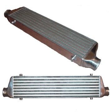 कार के लिए वैक्यूम कॉम्पैक्ट finned ट्यूब हीट एक्सचेंजर / एल्यूमिनियम Intercooler