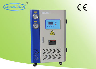 380 वोल्ट का तार पाइप प्रकार एयर एक्वेरियम के लिए पानी चिलर प्रणाली 7.9KW ठंडा