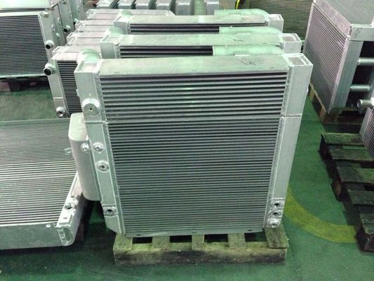 कॉम्पैक्ट टांकना एल्यूमिनियम प्लेट और फिन हीट एक्सचेंजर, OEM और ODM
