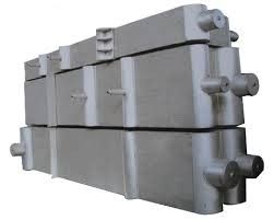 एयर जुदाई के लिए एल्यूमिनियम brazed प्लेट फिन हीट एक्सचेंजर