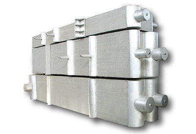 Brazed एल्यूमिनियम प्लेट फिन हीट एक्सचेंजर के लिए एयर सेपरेशन प्लांट