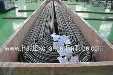 कम हीट एक्सचेंजर यू ट्यूब, निर्बाध स्टेनलेस स्टील यू बेंड Superheater ट्यूब