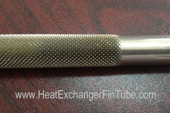 Knurled इंटीग्रल कम पंख कॉपर ट्यूबिंग, कंडेनसर कम फिन ट्यूब C70600 / C71500 / C12200 / C12100 / C68700